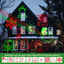 Christmas multi-pattern remote control laser