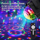 Disco Light Sound Activated LED Light 6 Colors for Home Room