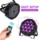 Party Lights Uplights with Sound Activated Remote DMX