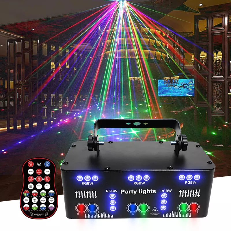 21 holes 4 in 1 RGB disco laser light-B5