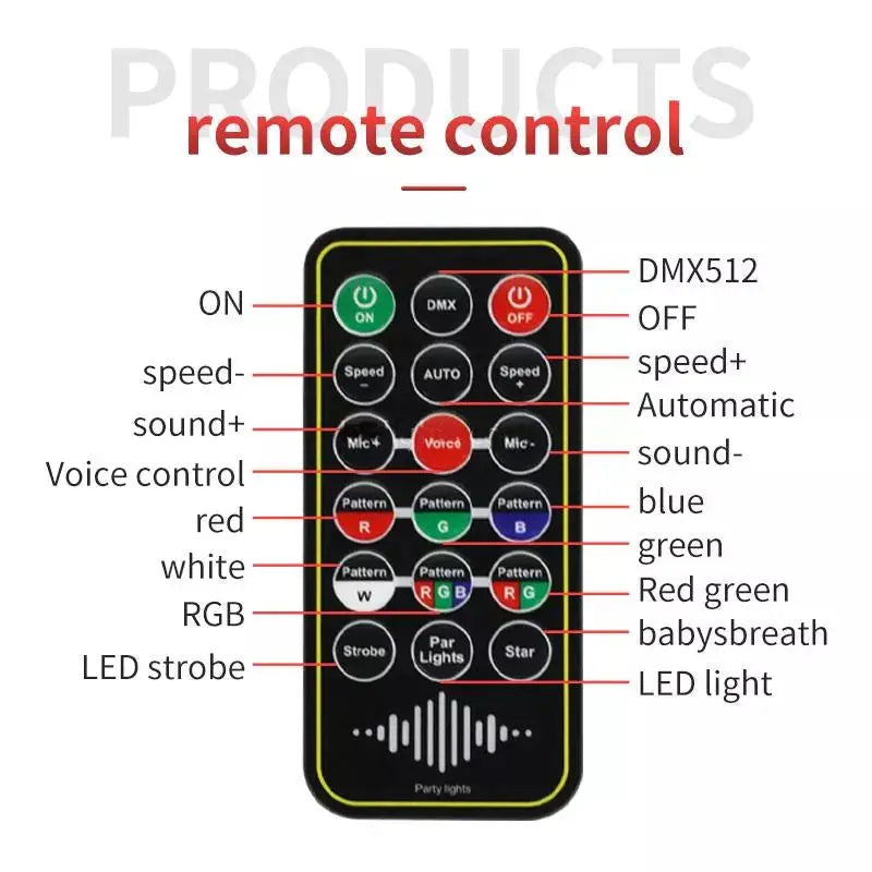 New 7 in 1 party laser light-C11