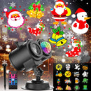 Christmas multi-pattern remote control projector light