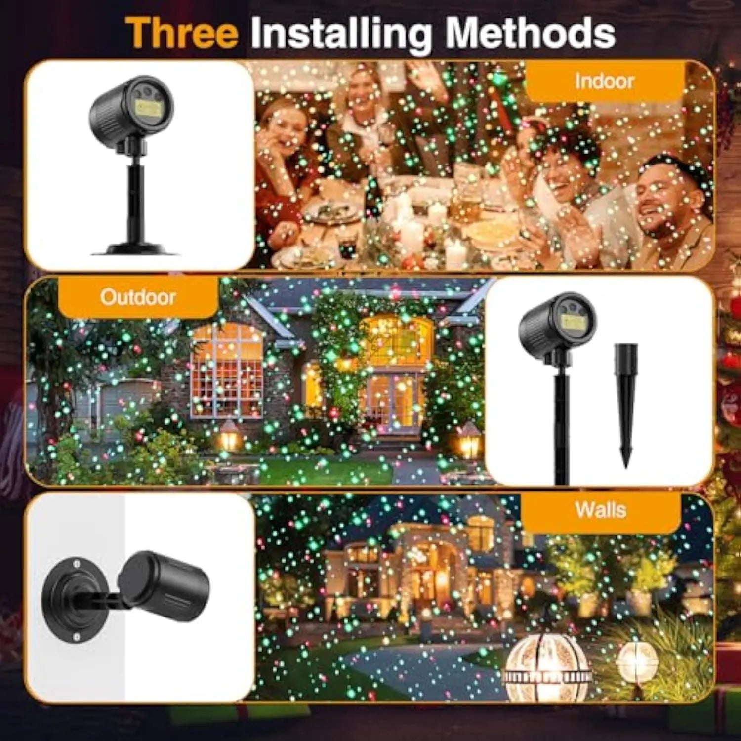 2024 Christmas Projector Lights